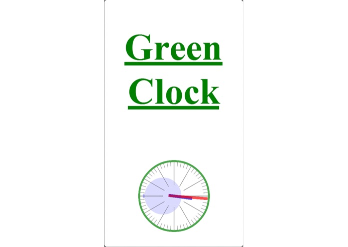 Green Clock – screenshot 1