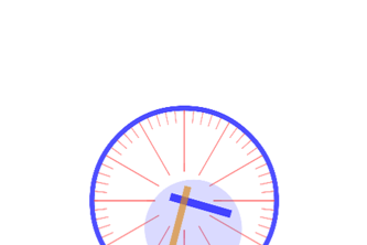 ClockBlue