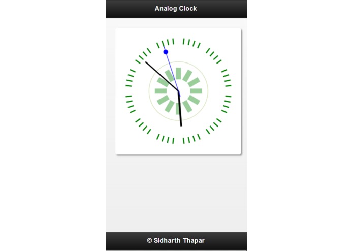 Analog Clock – screenshot 1