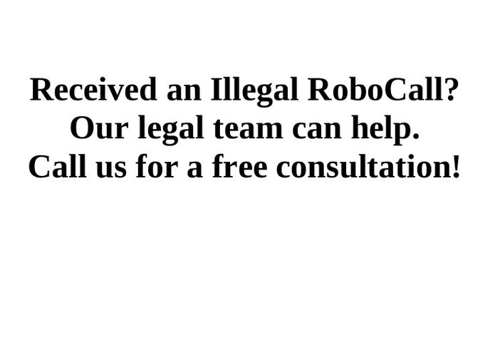 Legal action – screenshot 1