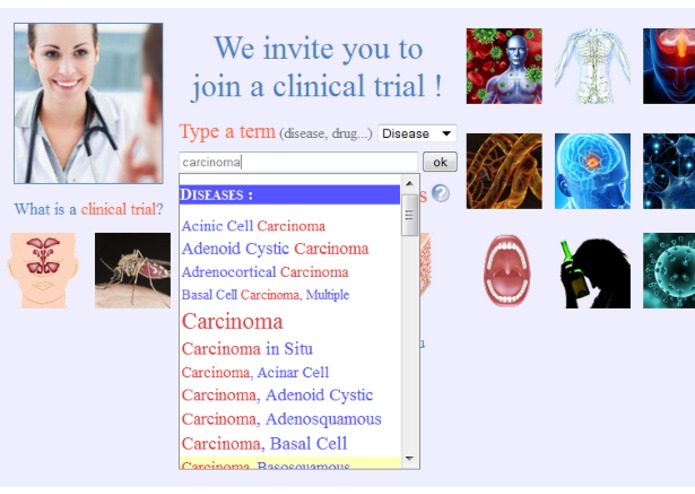ClinTrial4u – screenshot 2