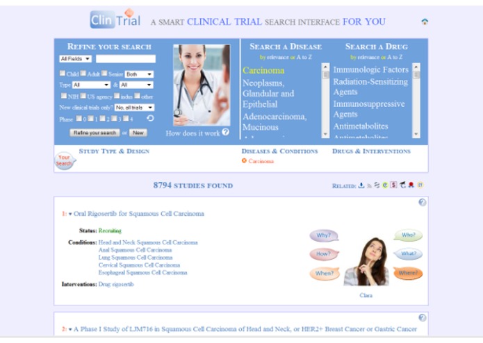 ClinTrial4u – screenshot 3