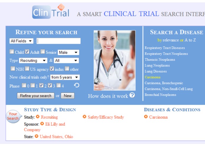 ClinTrial4u – screenshot 4