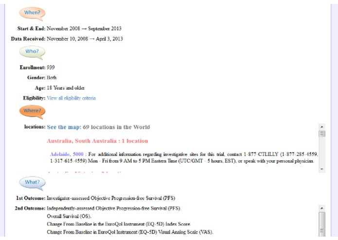 ClinTrial4u – screenshot 5