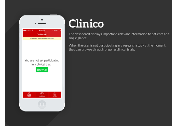 Clinico – screenshot 2