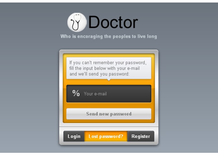 Clinical History – screenshot 3