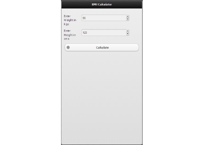 BMI Check – screenshot 1