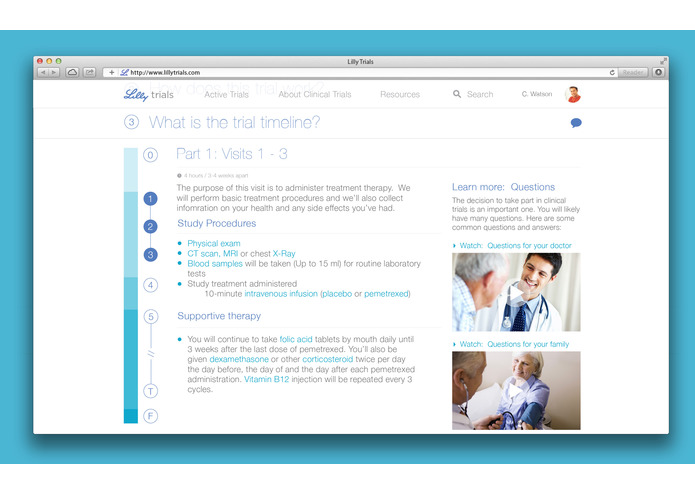 Studio Tack - Clinical Trial Visualization Redesign – screenshot 4