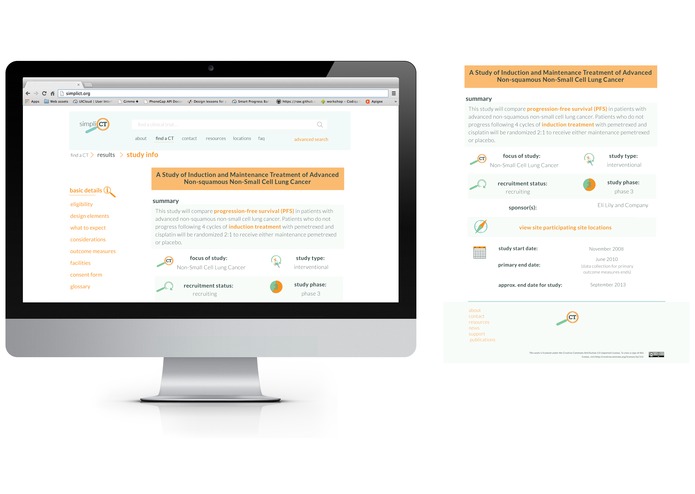 simpliCT – screenshot 1