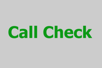 Call Check