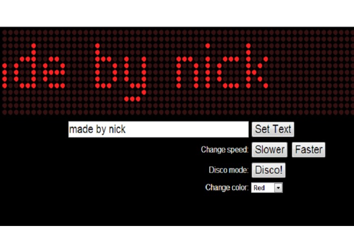 LED Scroller – screenshot 2
