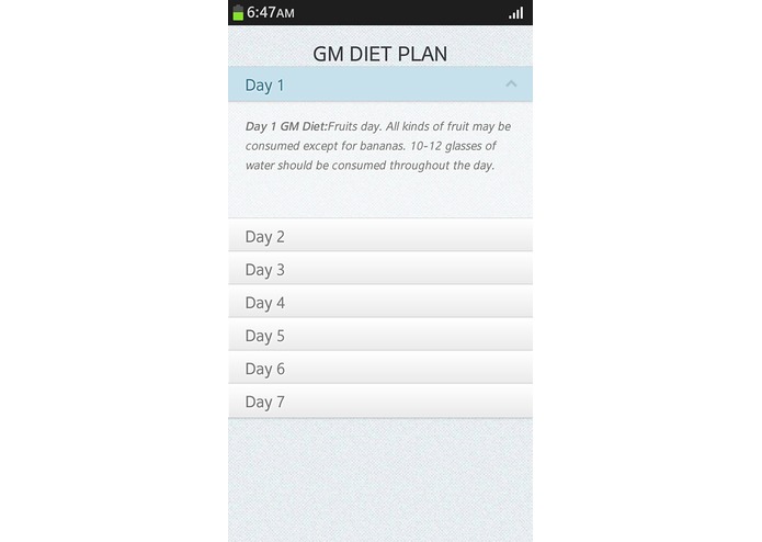 GMDiet – screenshot 4