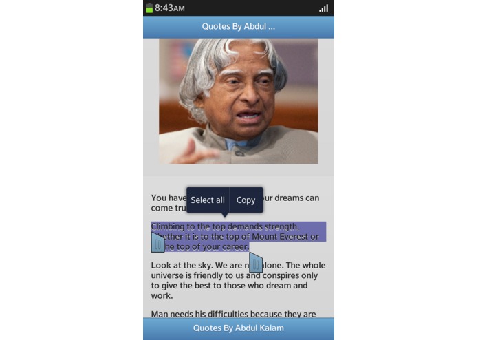 Quotes By Abdul Kalam – screenshot 4