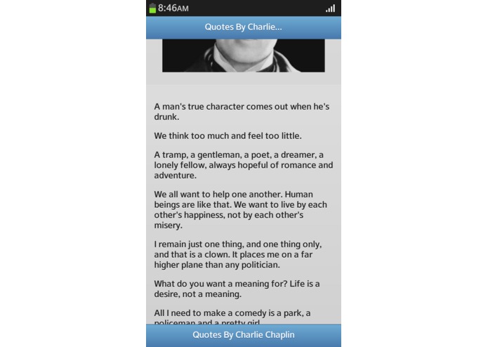 Quotes By Charlie Chaplin – screenshot 3