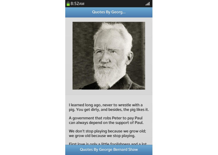 Quotes By George Bernard Shaw – screenshot 3