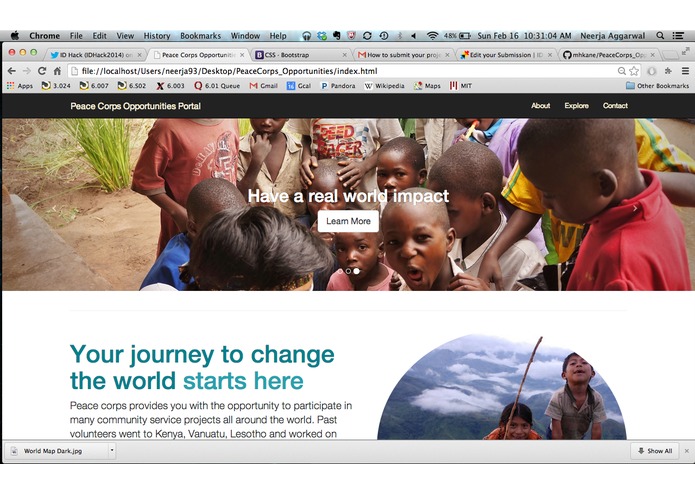 Peace Corps Opportunity Search Portal – screenshot 3