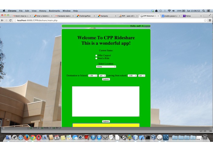 PolyRideshare – screenshot 3