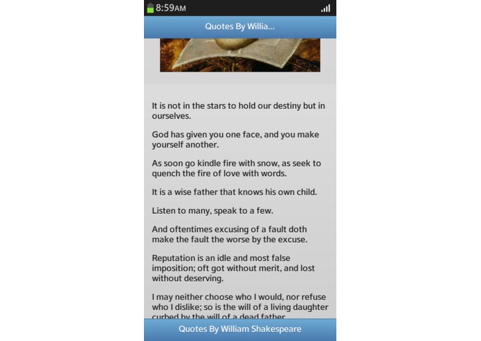 Quotes By William Shakespeare – screenshot 1