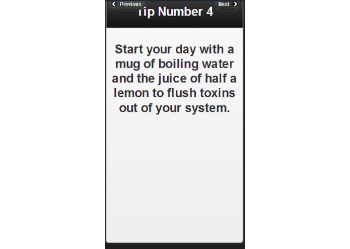 Fit Body Tips – screenshot 2