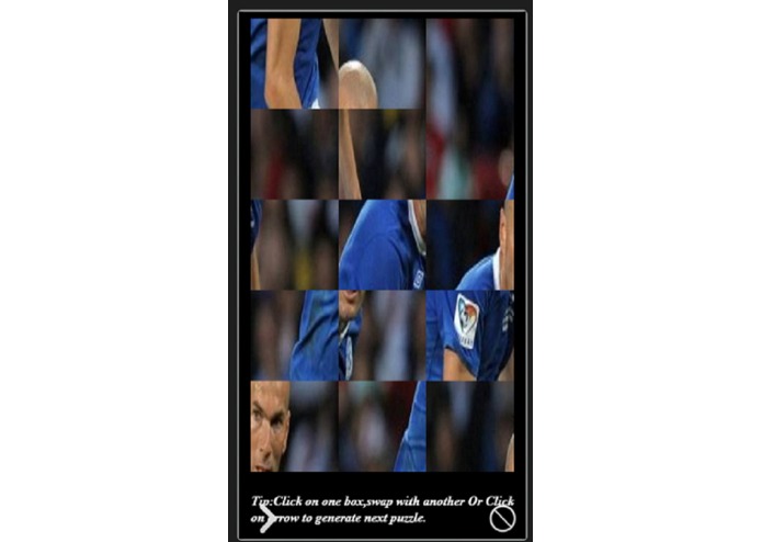 Football star's puzzle – screenshot 2