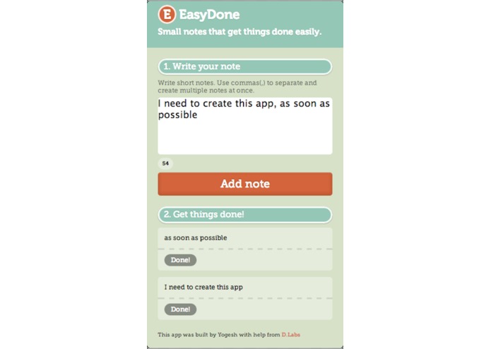 Easydone – screenshot 2