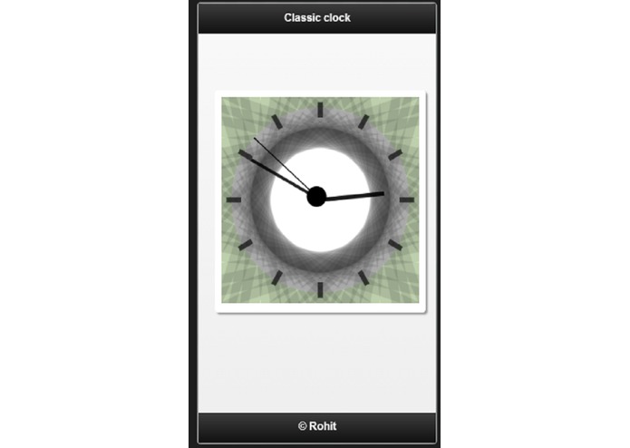 Classy clock – screenshot 1