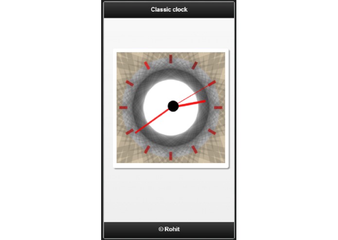 Classy clock – screenshot 1