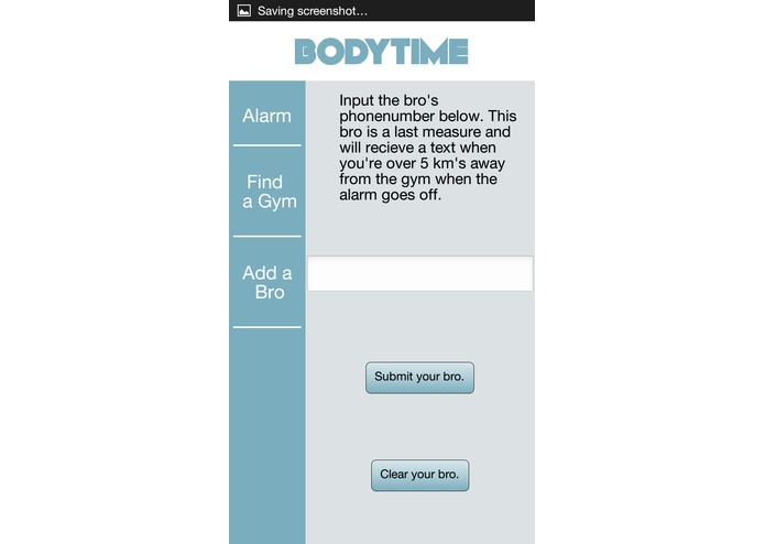 BodyTime – screenshot 1