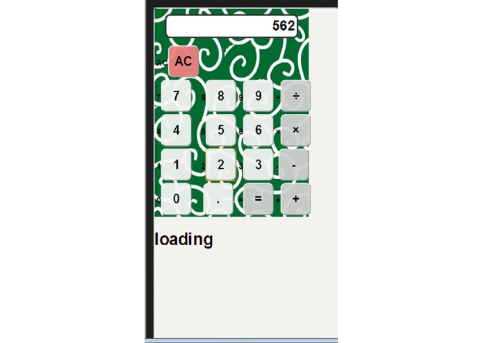 new calculator – screenshot 2