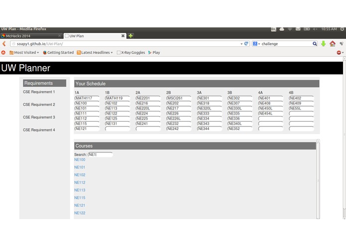 UW Planner – screenshot 1