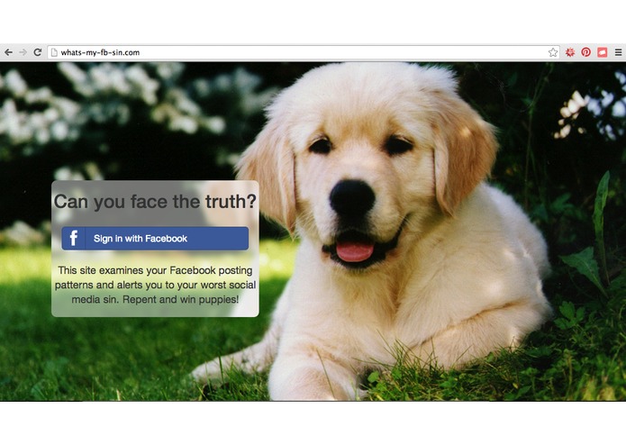 What's my Facebook sin?  – screenshot 1