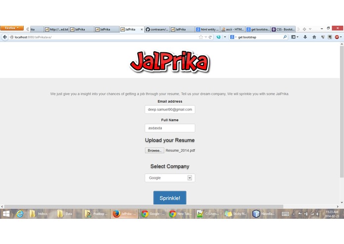 JalPrika – screenshot 1
