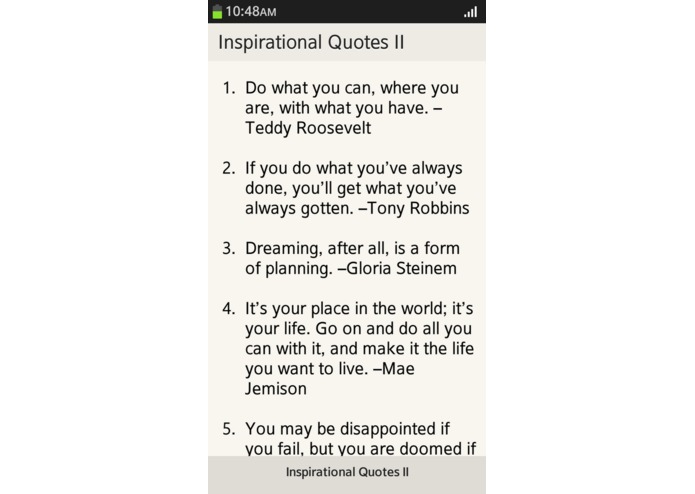 Inspirational Quotes II – screenshot 1