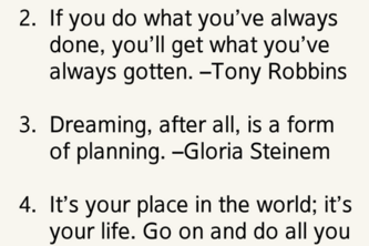 Inspirational Quotes II