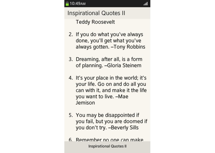 Inspirational Quotes II – screenshot 2