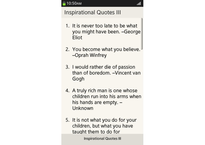Inspirational Quotes III – screenshot 1