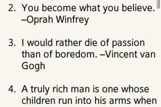 Inspirational Quotes III