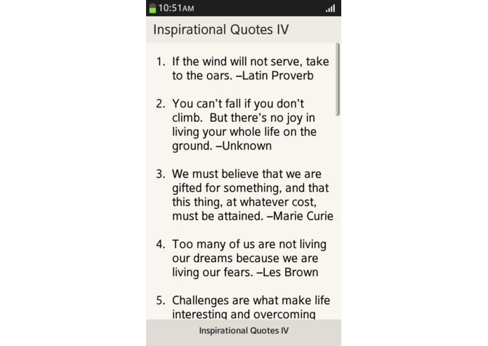 Inspirational Quotes IV – screenshot 1