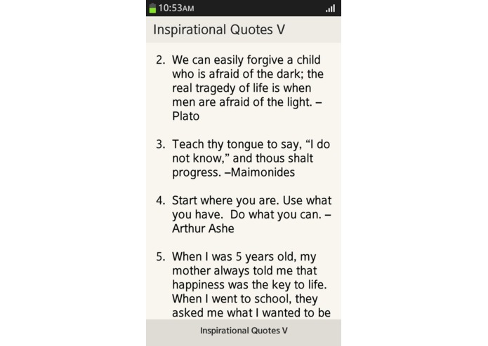 Inspirational Quotes V – screenshot 2