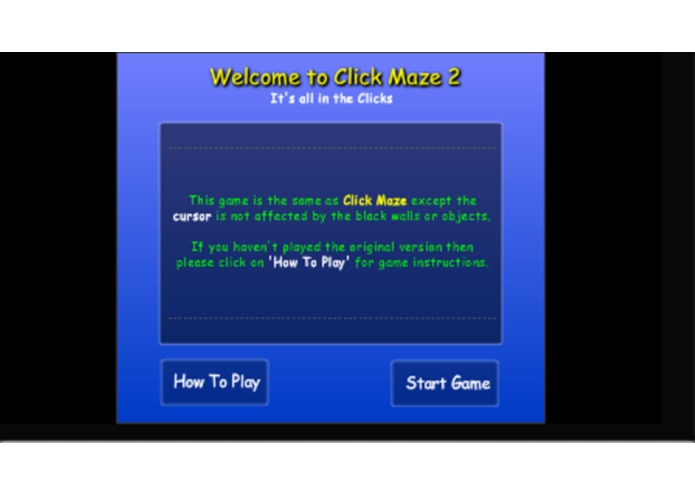 Click Maze - X – screenshot 1