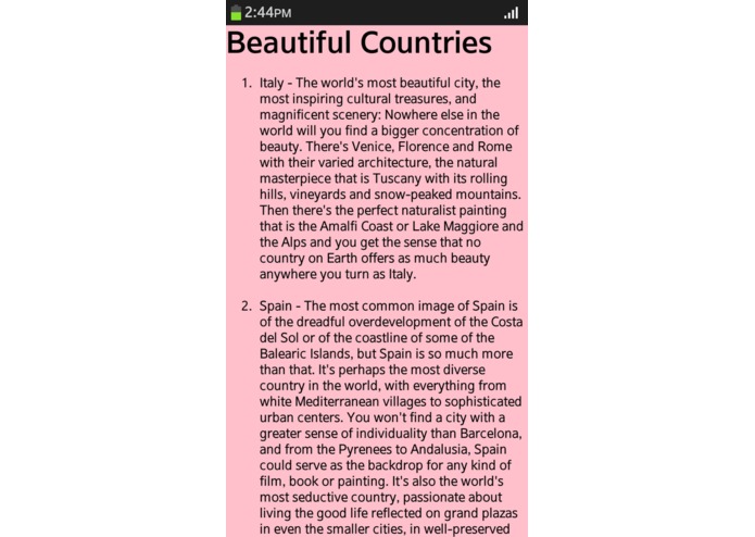 Beautiful Countries – screenshot 1