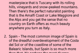 Beautiful Countries