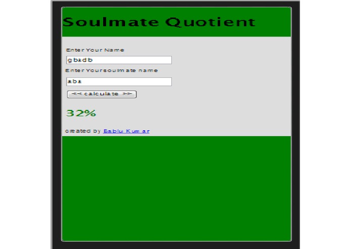SoulmateQuotient – screenshot 1