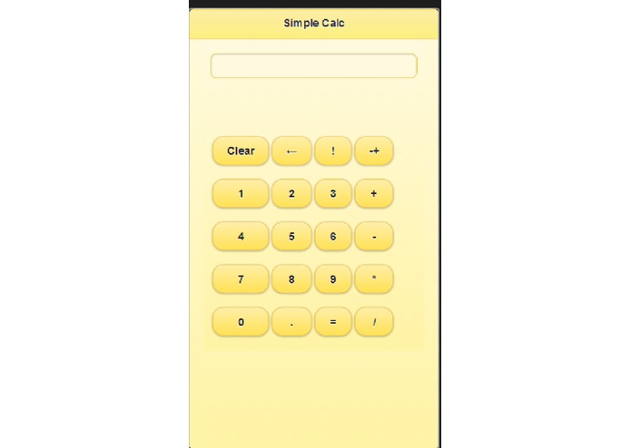 Simple Calc – screenshot 1