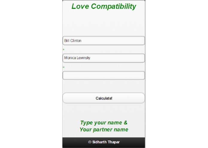 Love Compatibility – screenshot 1