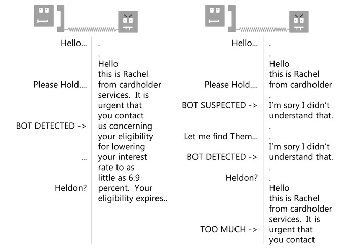Robo Answering Service - Implicit Challenge Response – screenshot 1