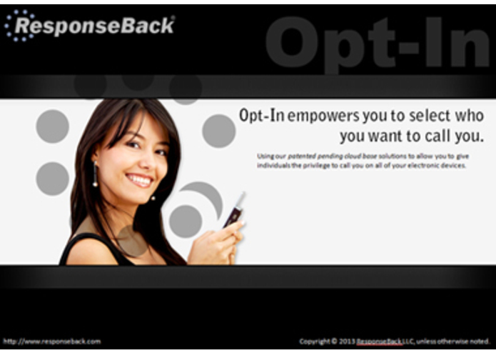 ResponseBack Opt-In – screenshot 1