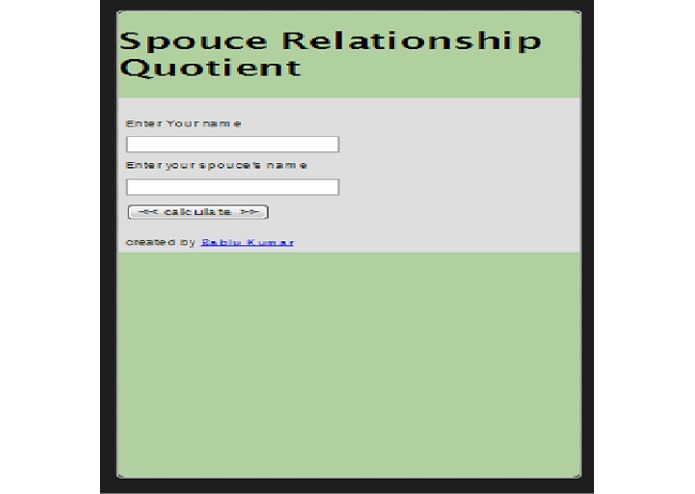 SpouseRelationQuotient – screenshot 2
