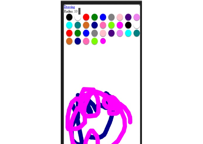 Drawing Application – screenshot 1