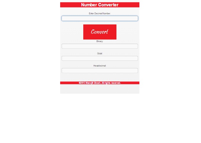 Number Converter – screenshot 3